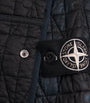 Stone Island Black Nylon Reps-TC Corrosion Treatment Quilted Liner Jacket