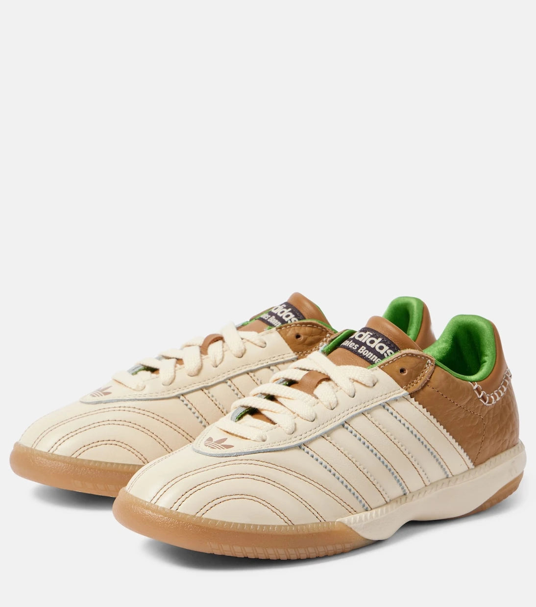 Adidas - x Wales Boner Samba leather sneakers