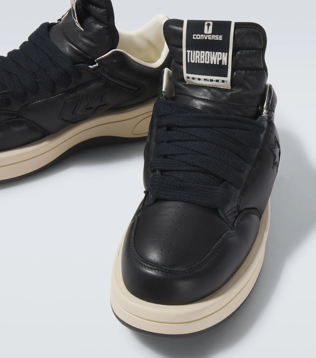 Rick Owens - x Converse deri spor ayakkabı