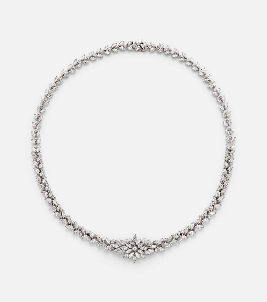 Yeprem - Y-Couture 18kt white gold choker with diamonds