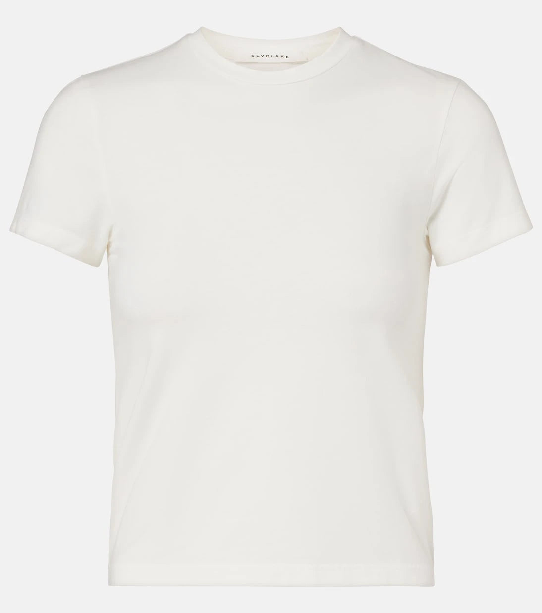 Slvrlake - Fitted cotton-blend T-shirt