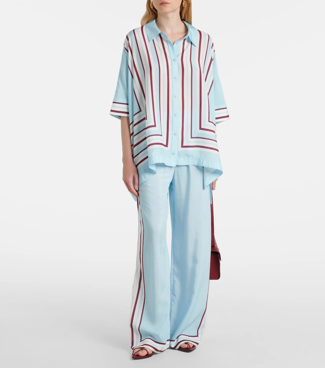 Simkhai - Orissa striped straight pants