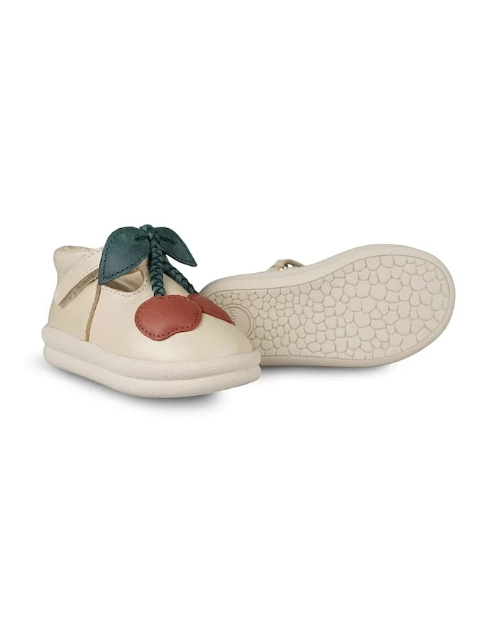 Donsje Joeka Shoes Cherry Çocuk Deri Yarım Ayakkabı