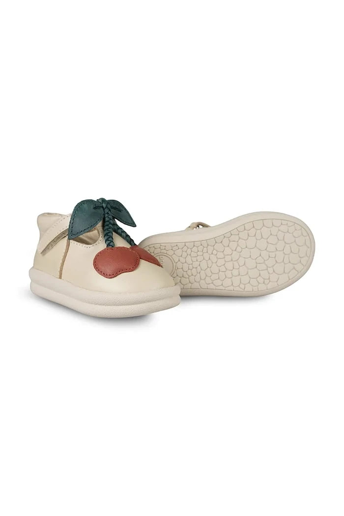 Donsje Joeka Shoes Cherry Çocuk Deri Yarım Ayakkabı