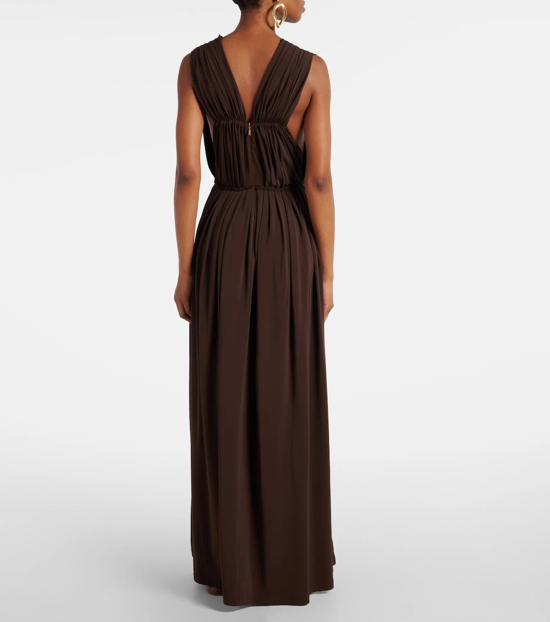 Max Mara - Pili detaylı maksi elbise