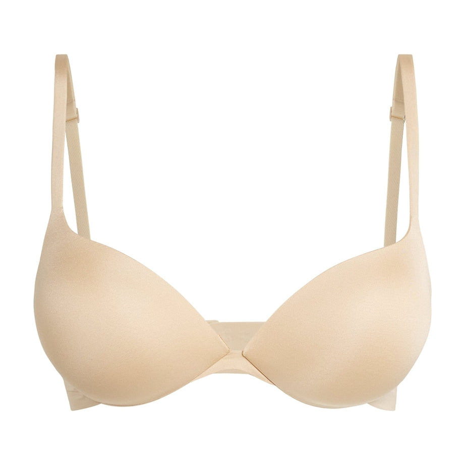 Skims Beige Ultimate Push-Up Plunge Bra