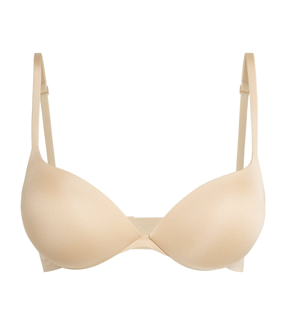 Skims Beige Ultimate Push-Up Plunge Bra