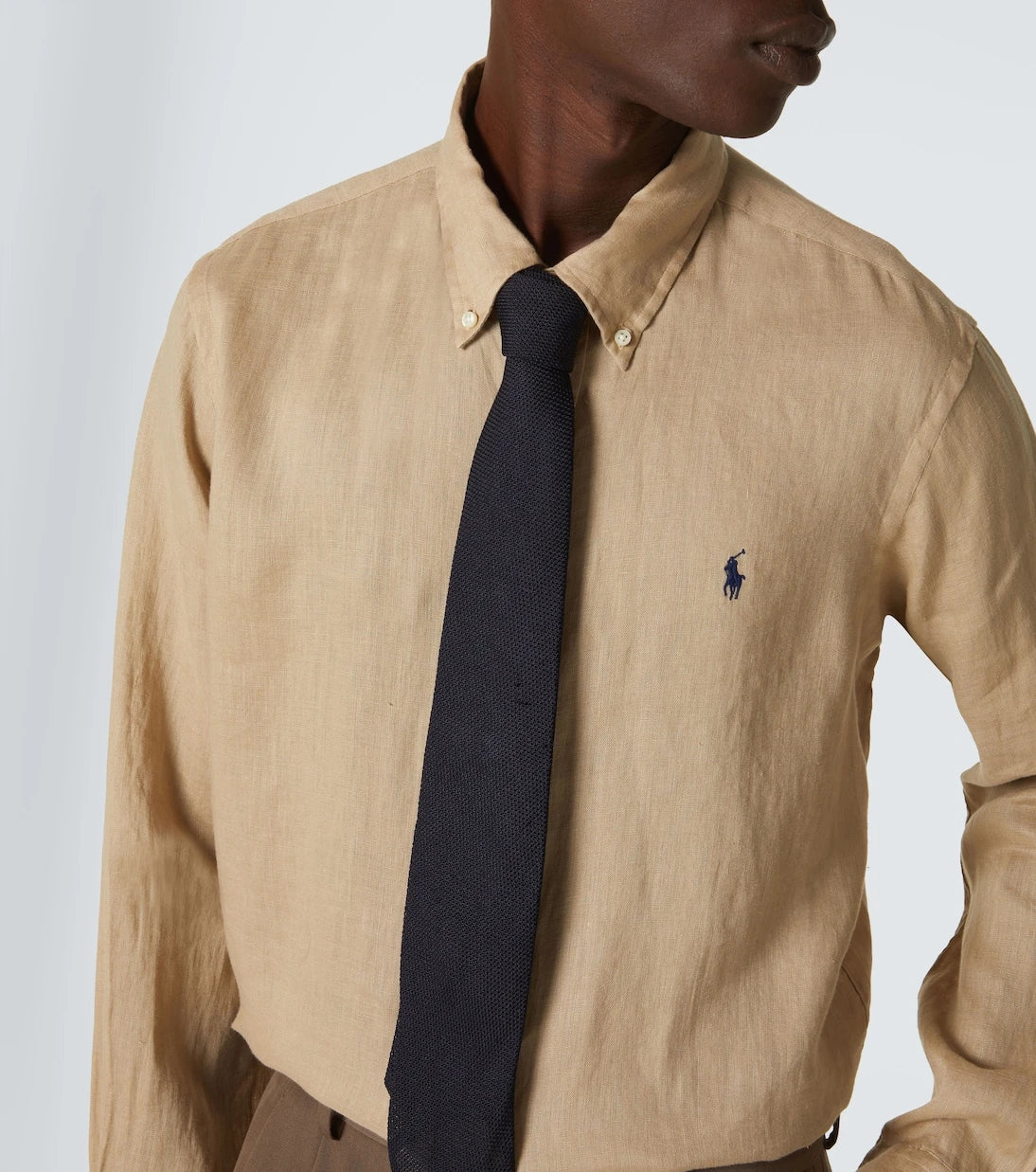 Polo Ralph Lauren - قميص أكسفورد من الكتان