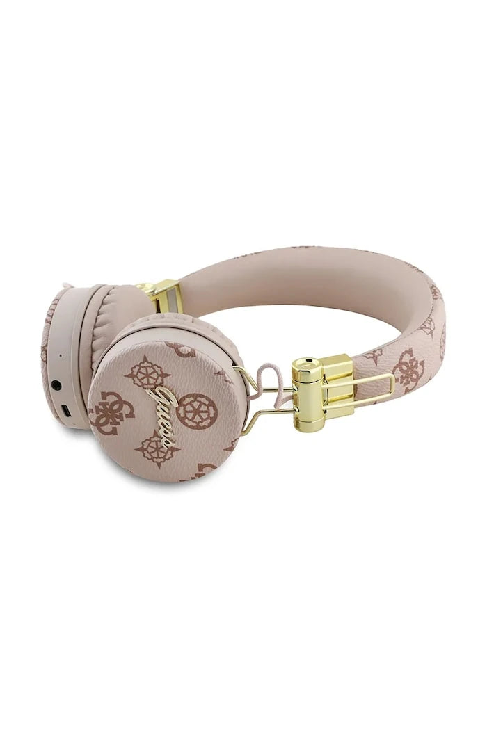 Безжични слушалки за уши Guess Peony Script Round Shape