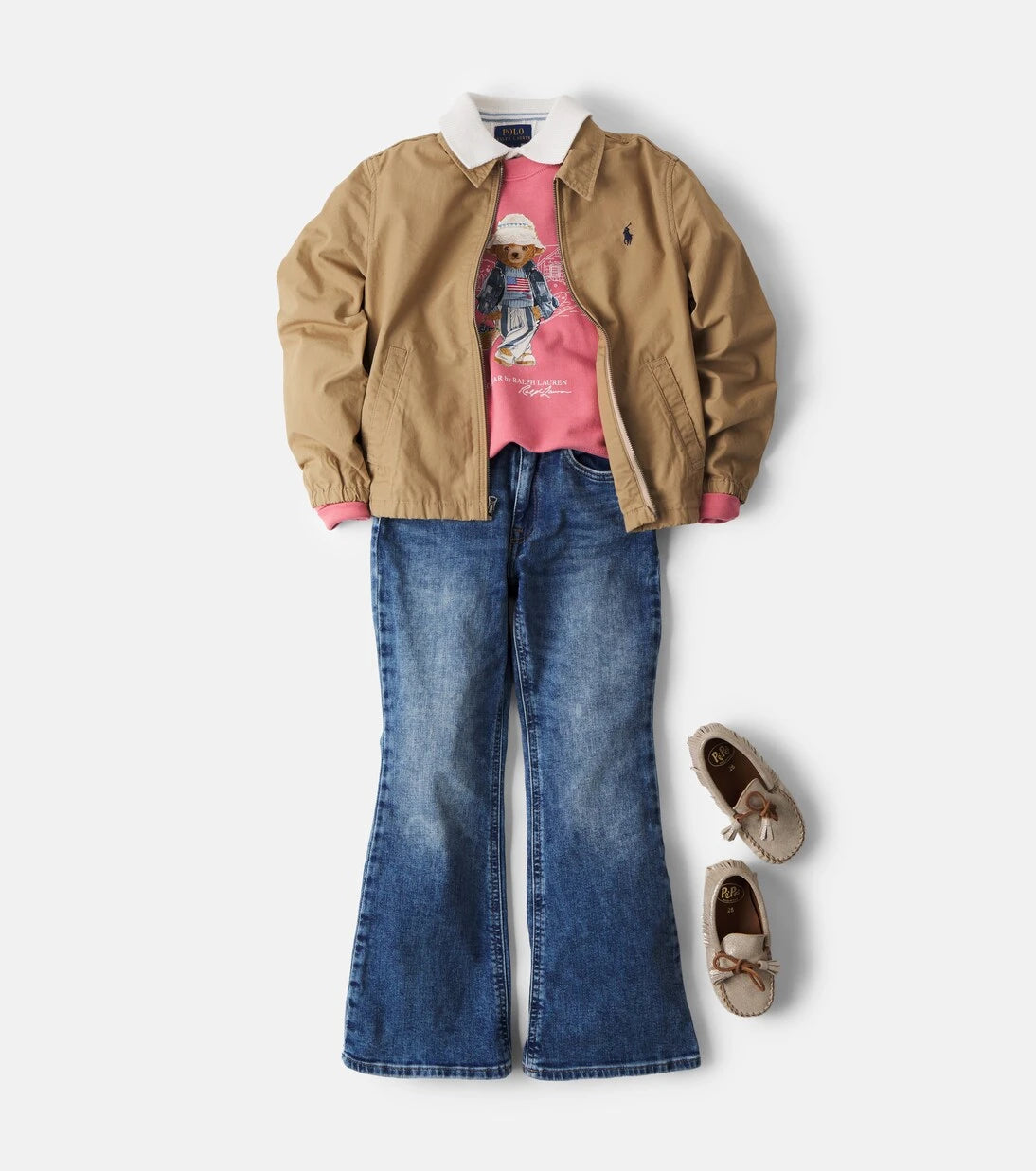 Polo Ralph Lauren Kids - Faded flared jeans