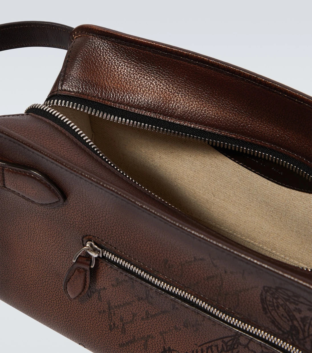 Berluti - Morning Scritto leather toiletry bag