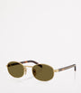 Prada Gold Steel PR B53S Sunglasses