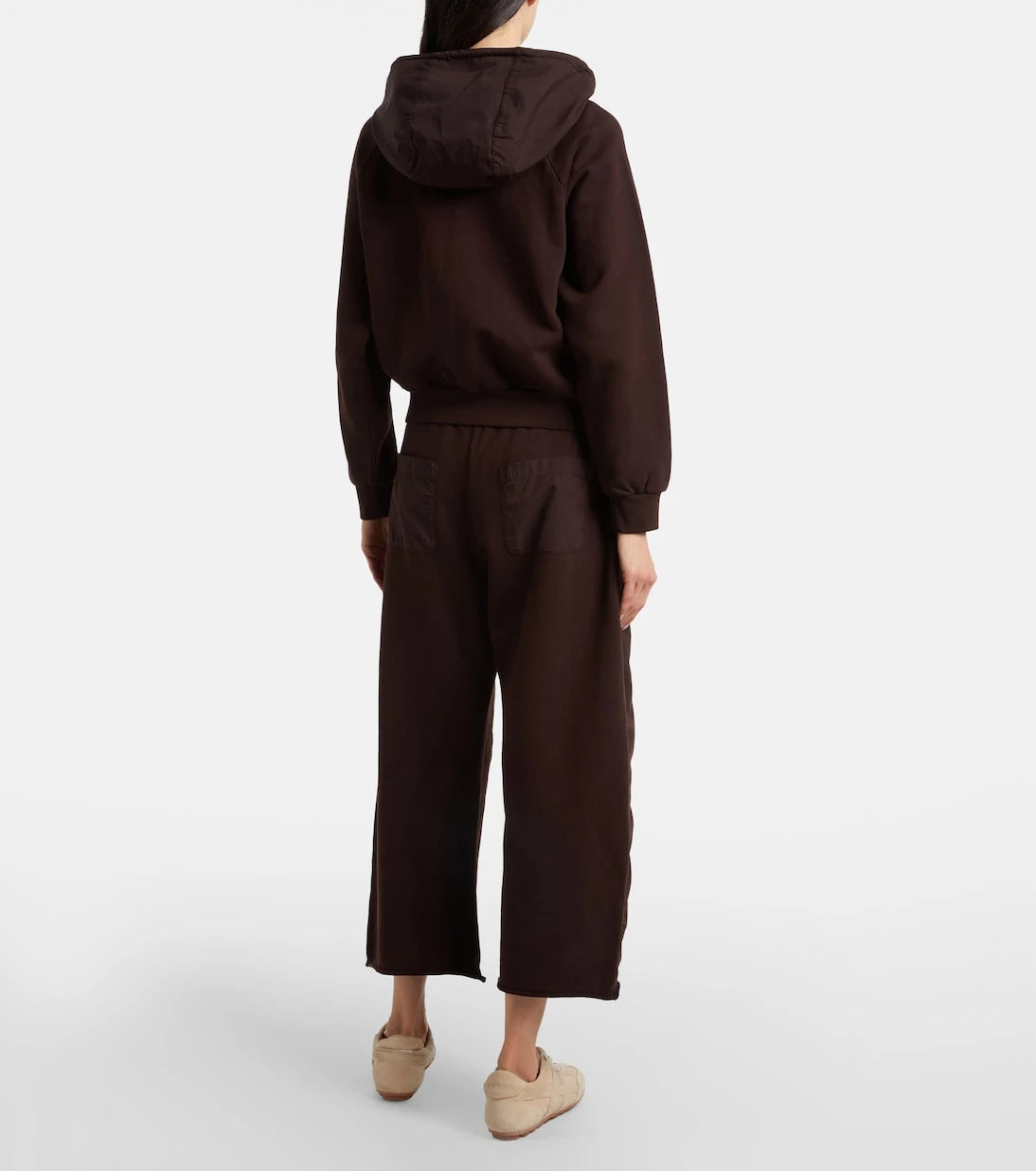 Leset - Jamie patchwork cotton terry swetapants