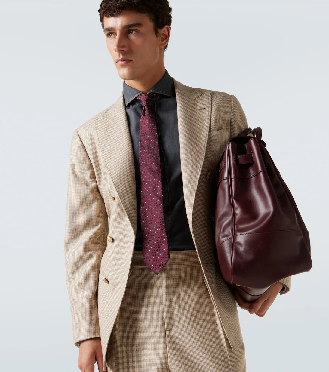 Brunello Cucinelli - Silk jacquard tie