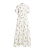 Erdem Multi Embroidered Maxi Shirt Dress