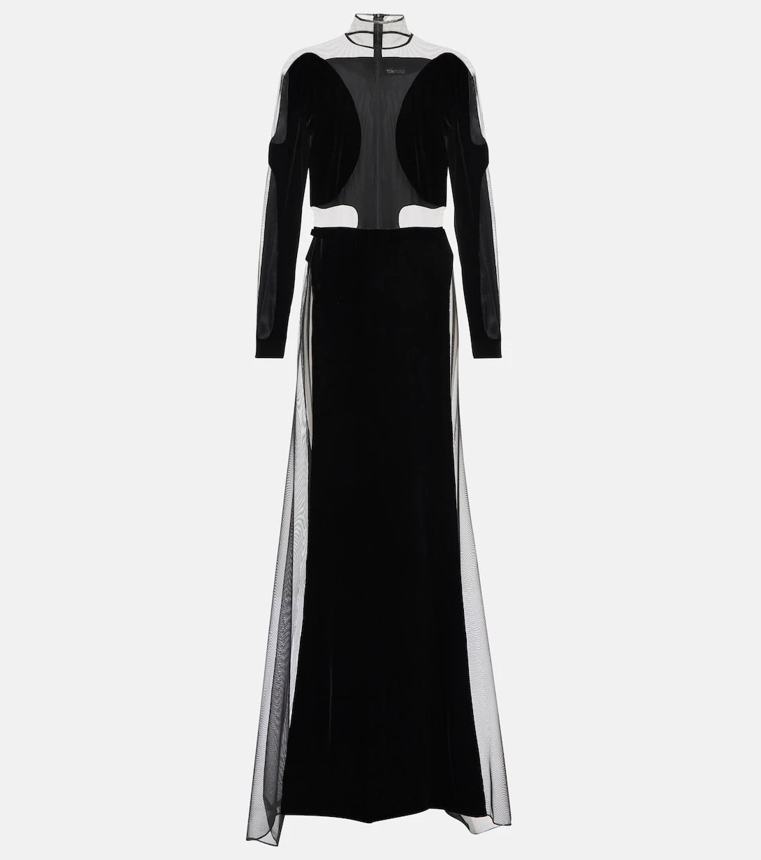 Tom Ford - Velvet panel gown