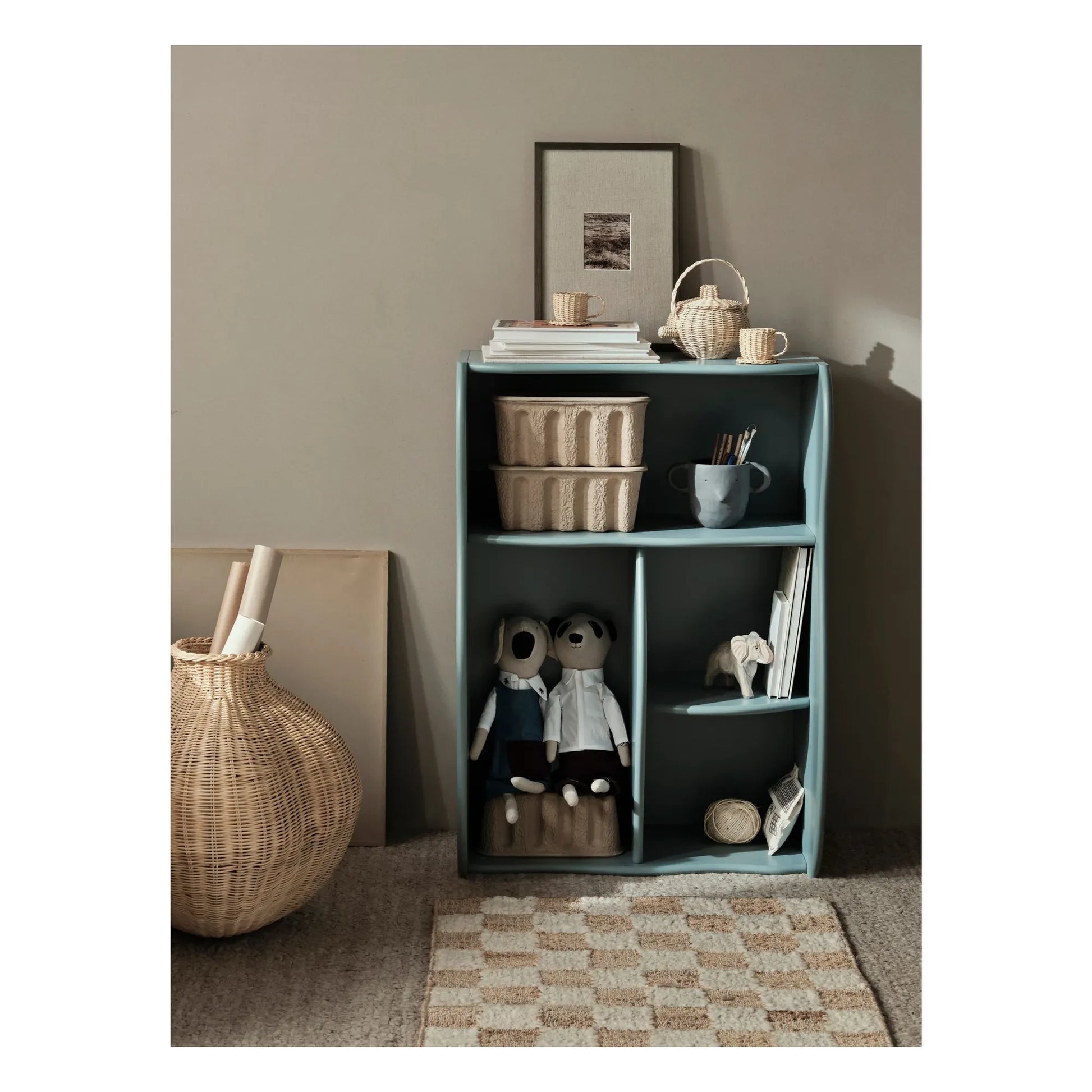 Ferm Living Kids - Slope Library | Grey blue
