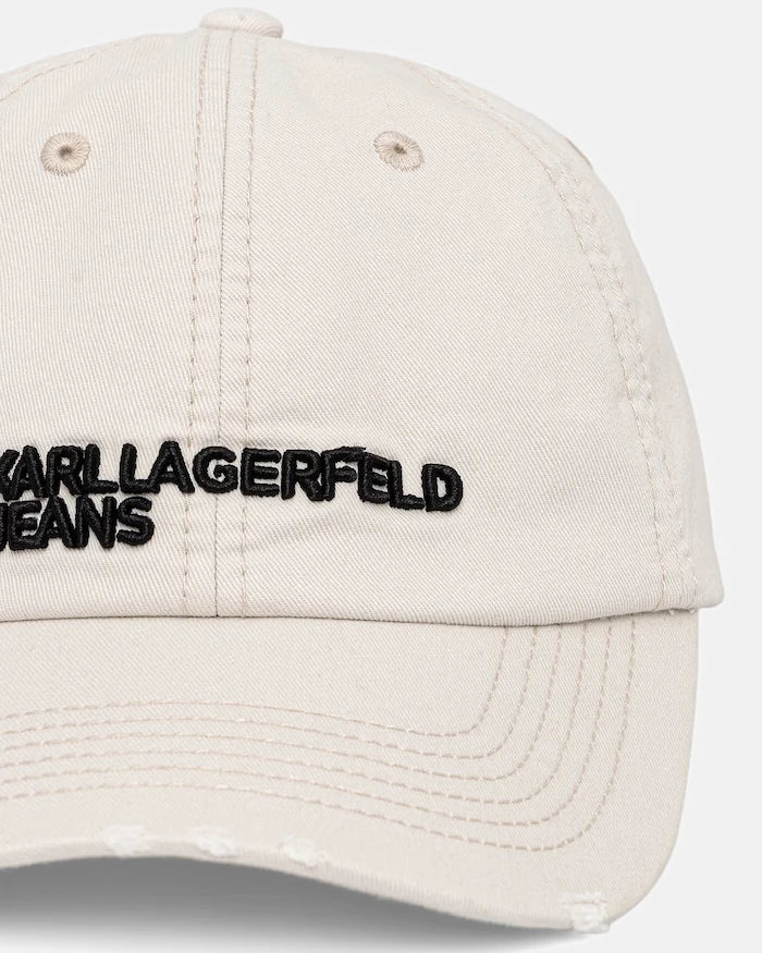 Karl Lagerfeld Jeans Erkek Pamuklu Vizörlü Şapka