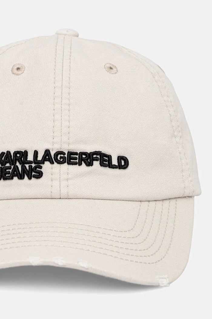 Karl Lagerfeld Jeans Erkek Pamuklu Vizörlü Şapka
