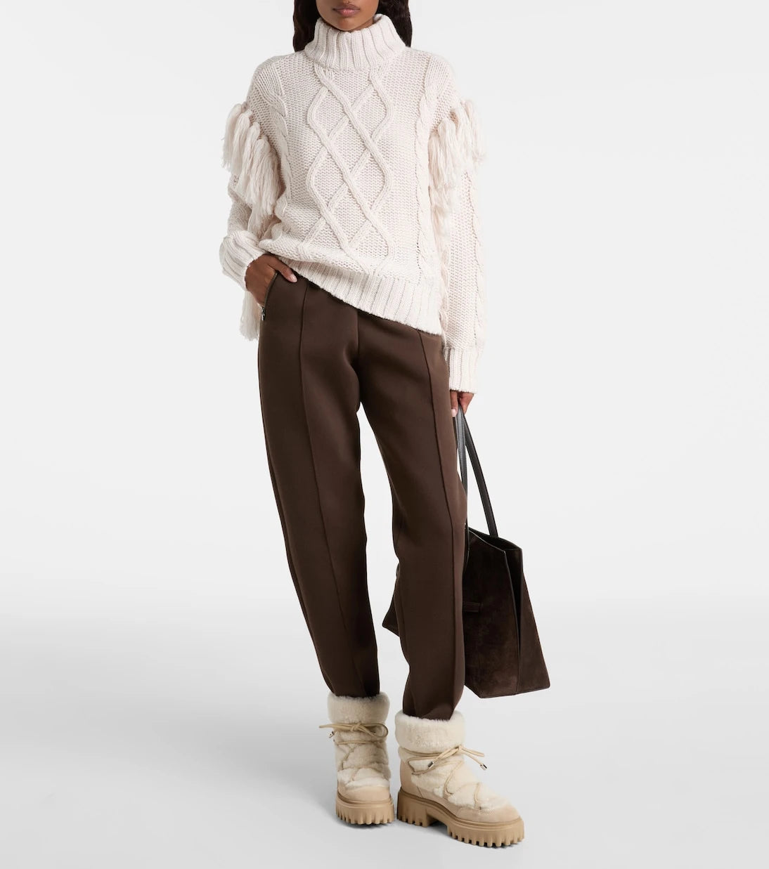 Goldbergh - Turtleneck wool-blend sweater