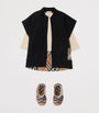 Burberry Kids Wool-Blend EKD Cape (6-24 Months)