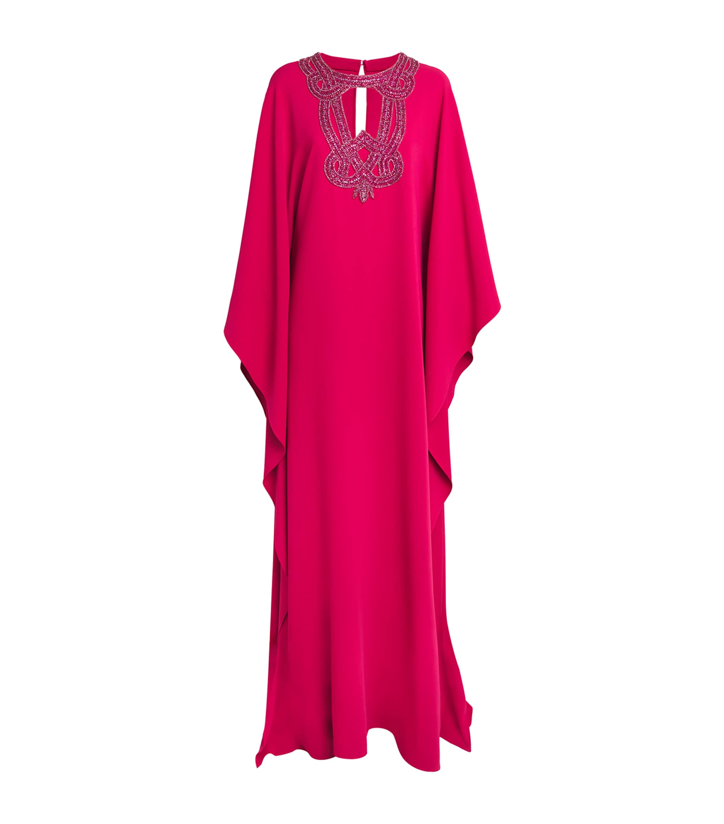 Cady Beaded Kaftan Maxi Dress
