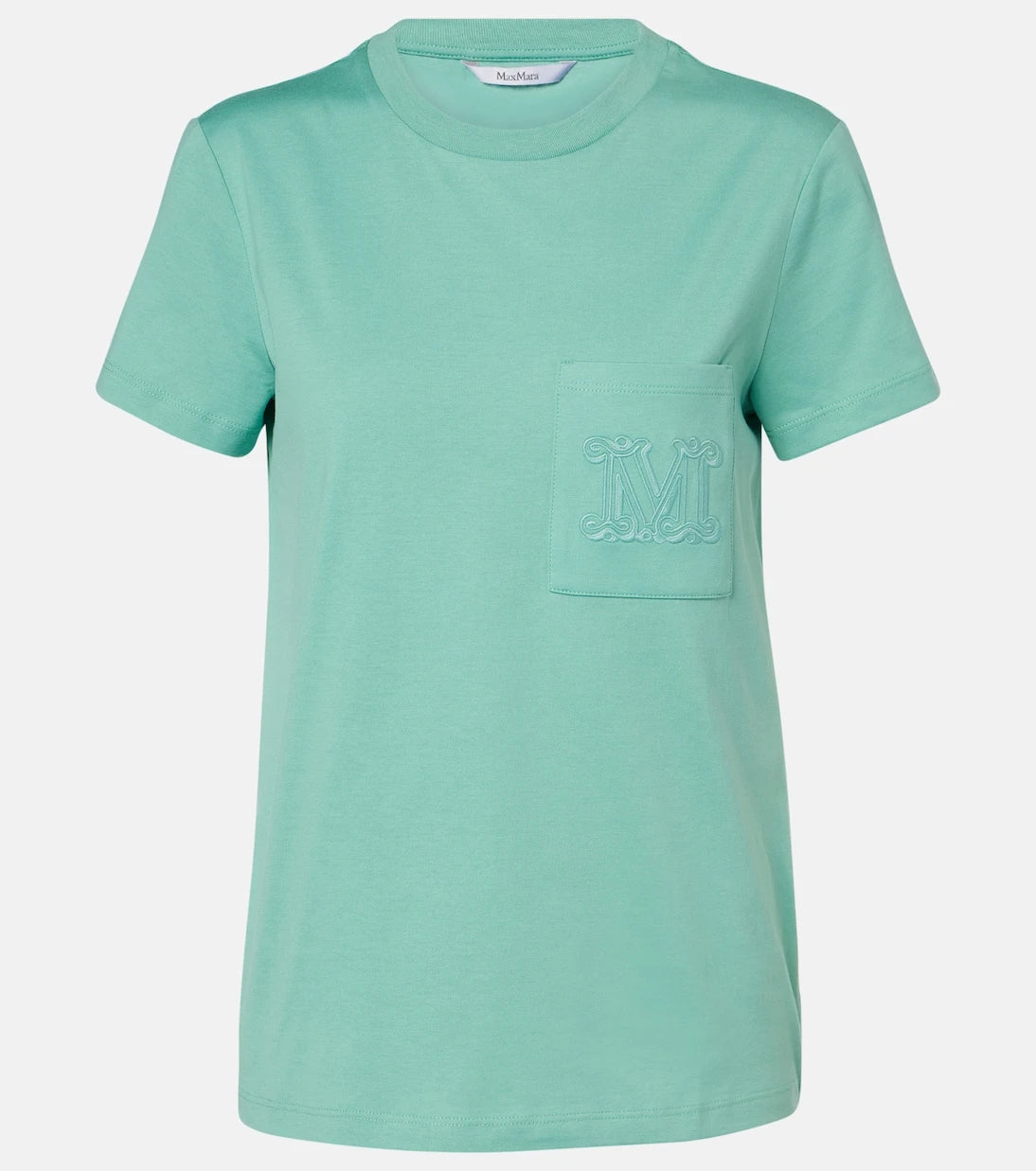 Max Mara - Papaia embroidered cotton jersey T-shirt