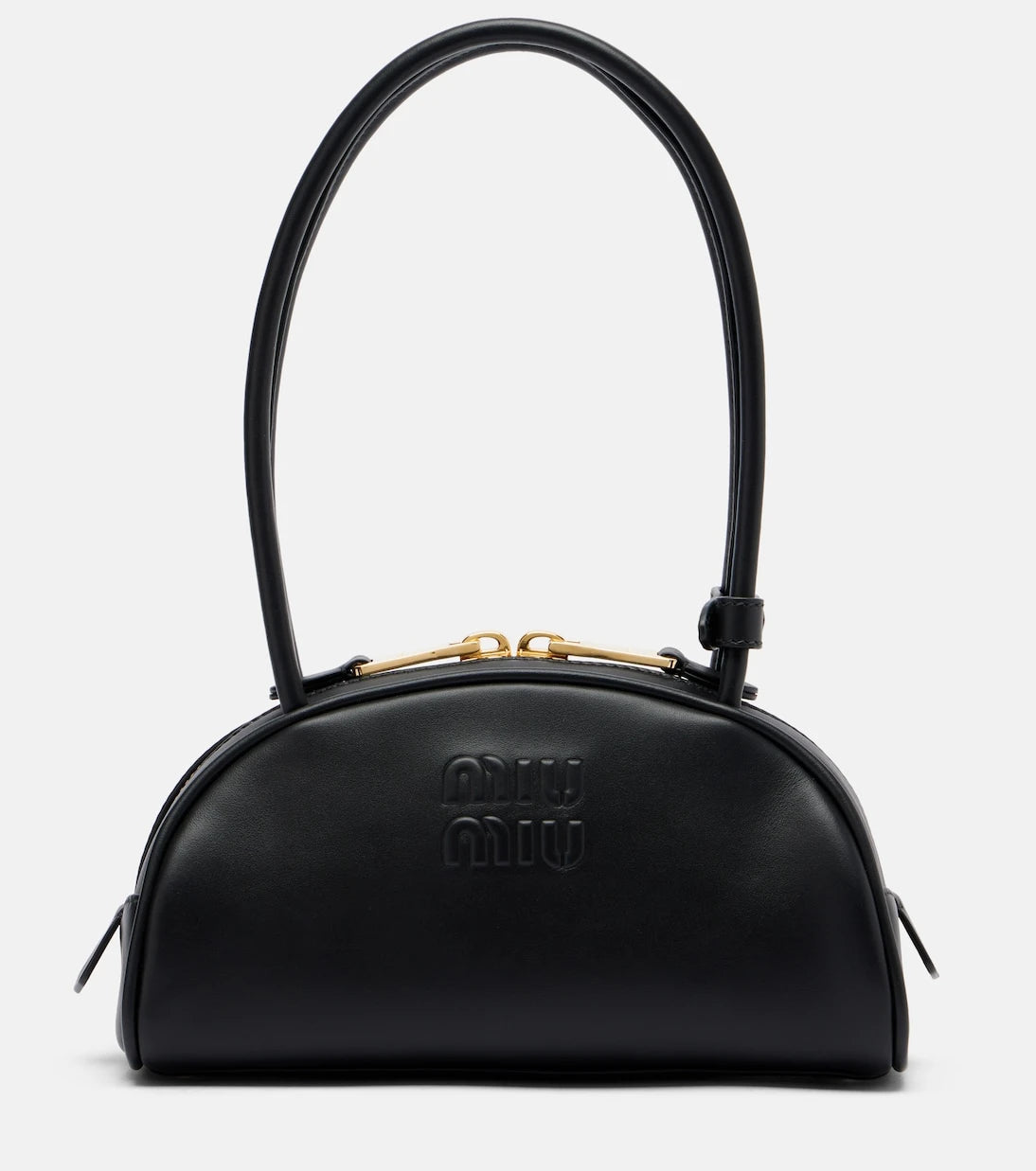 Miu Miu - Beau Small leather bowling bag