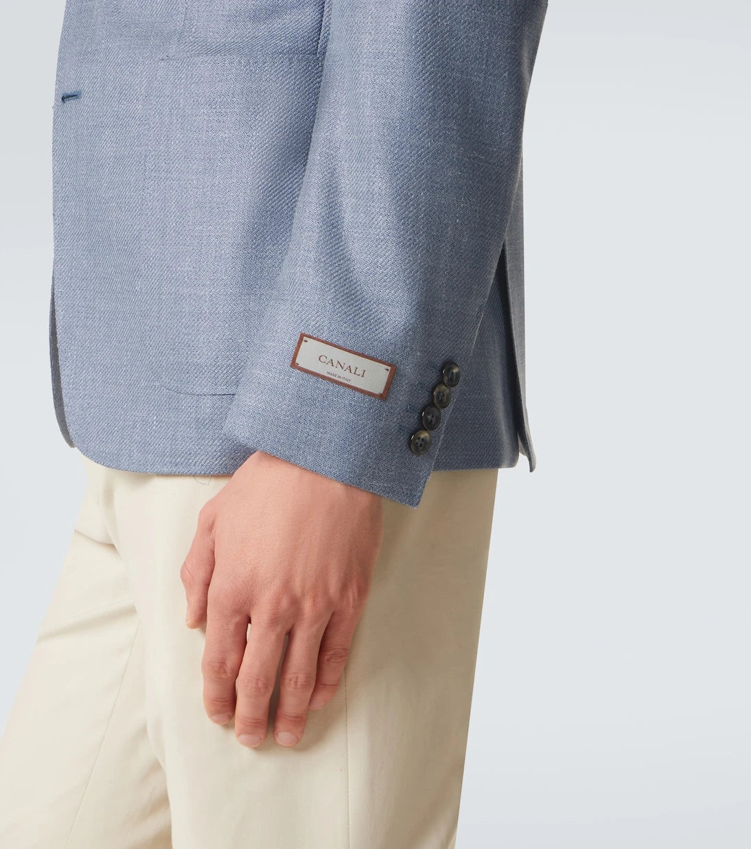 Canali - Wool, silk, and linen blazer