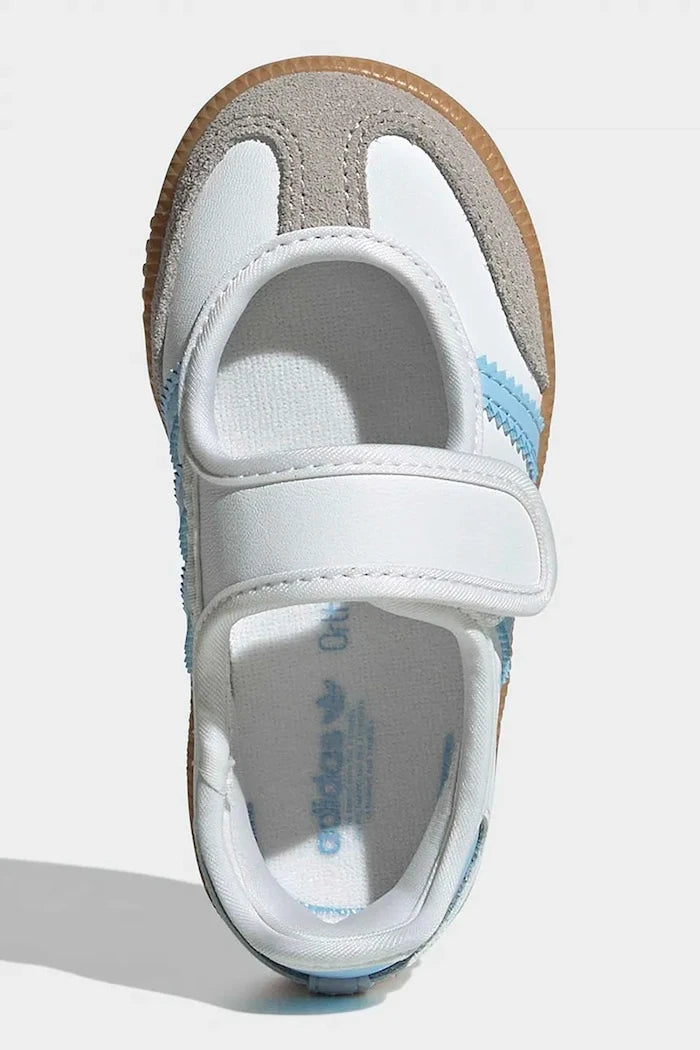 Детски кожени балеринки adidas Originals SAMBA JANE