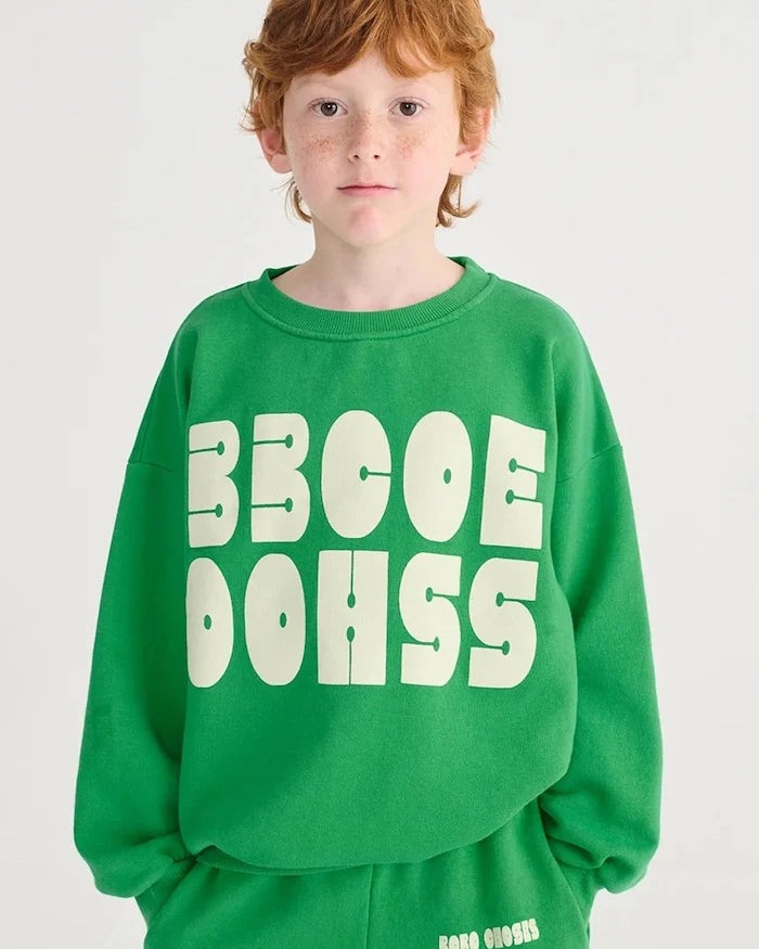 Bobo Choses Çocuk Pamuklu Sweatshirt Bobo Choses Modern