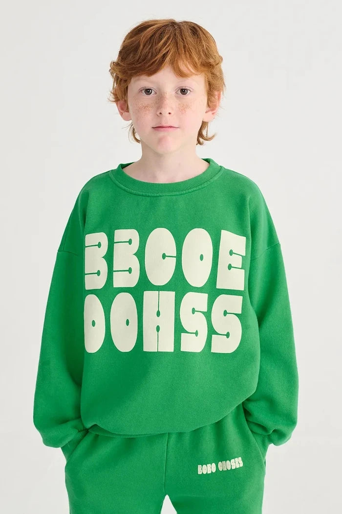 Bobo Choses Çocuk Pamuklu Sweatshirt Bobo Choses Modern
