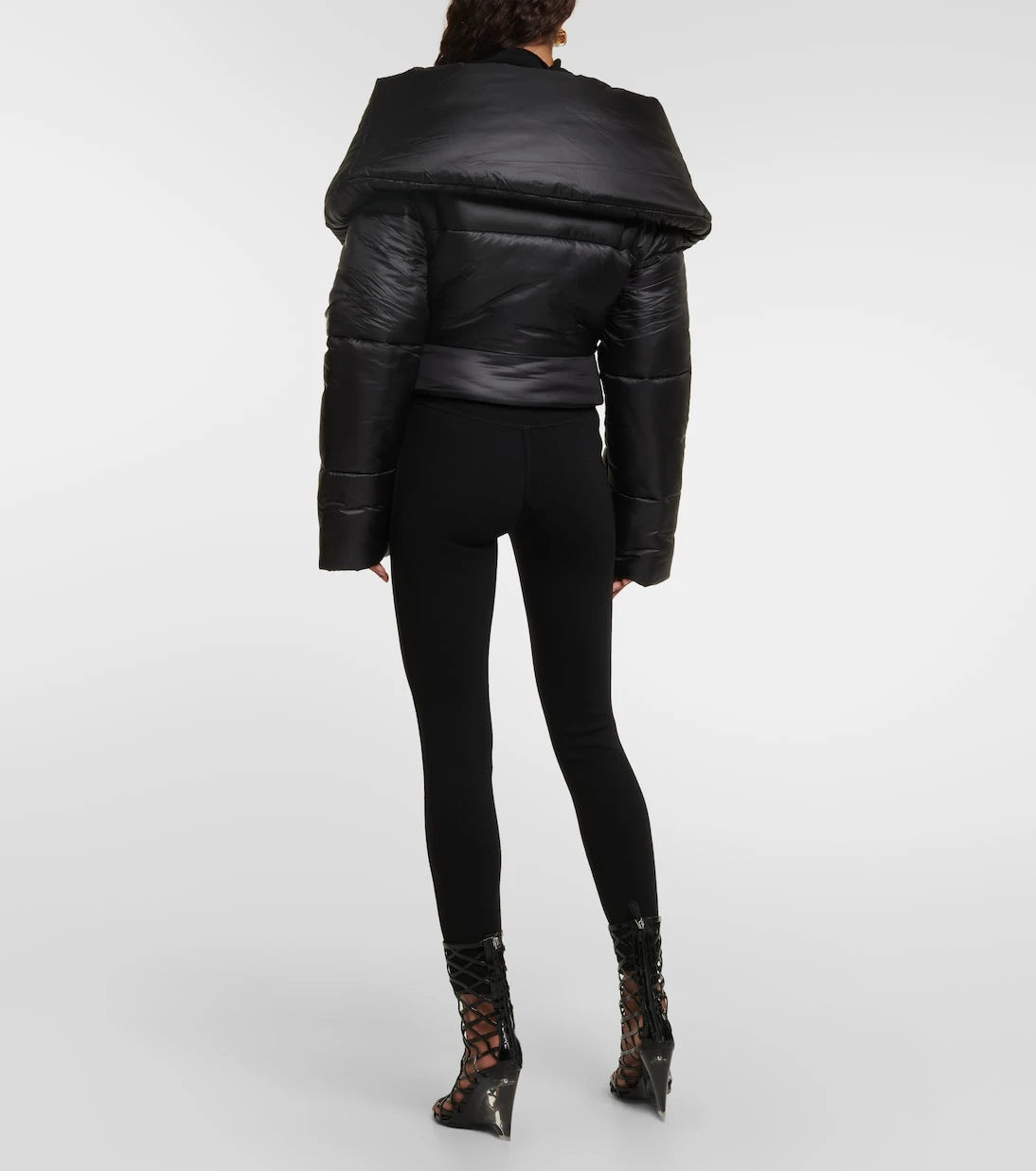 Alaïa - Cropped puffer jacket