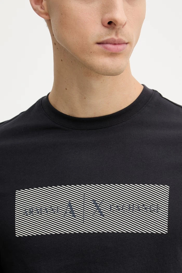Armani Exchange Тениска мъжка памучна