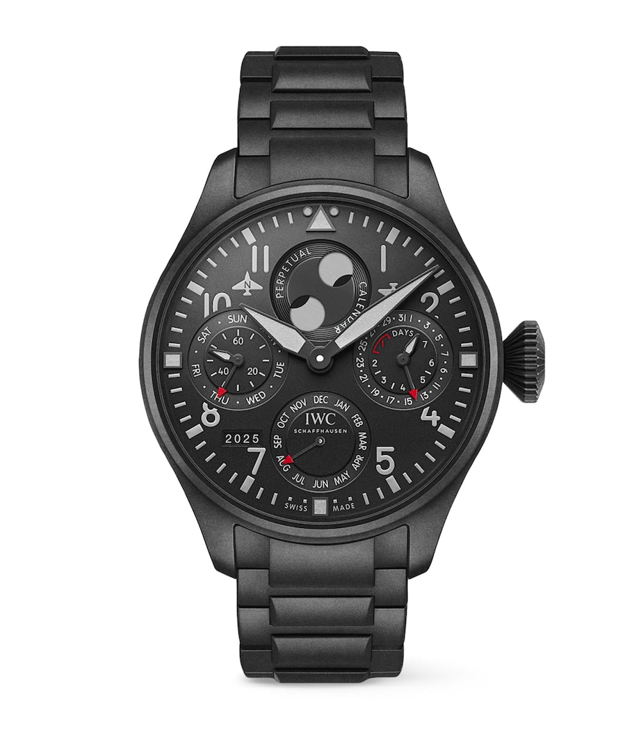 Ceratanium Big Pilot’s Perpetual Calendar Top Gun Watch 46mm