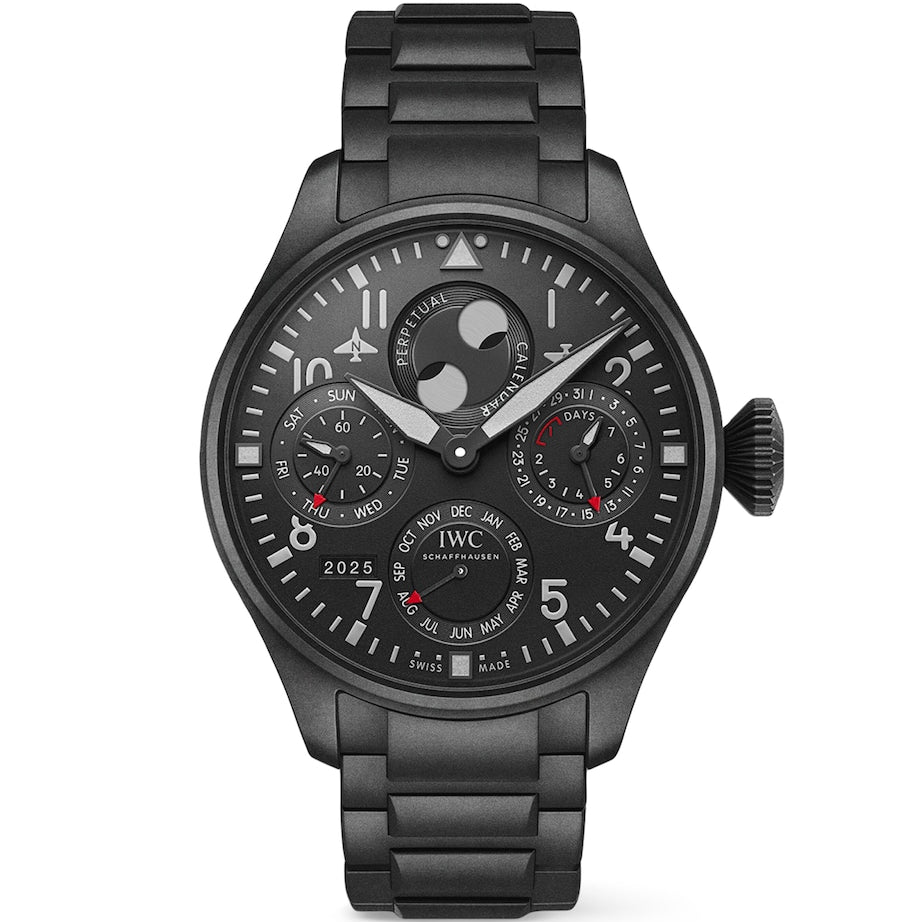 Ceratanium Big Pilot’s Perpetual Calendar Top Gun Watch 46mm