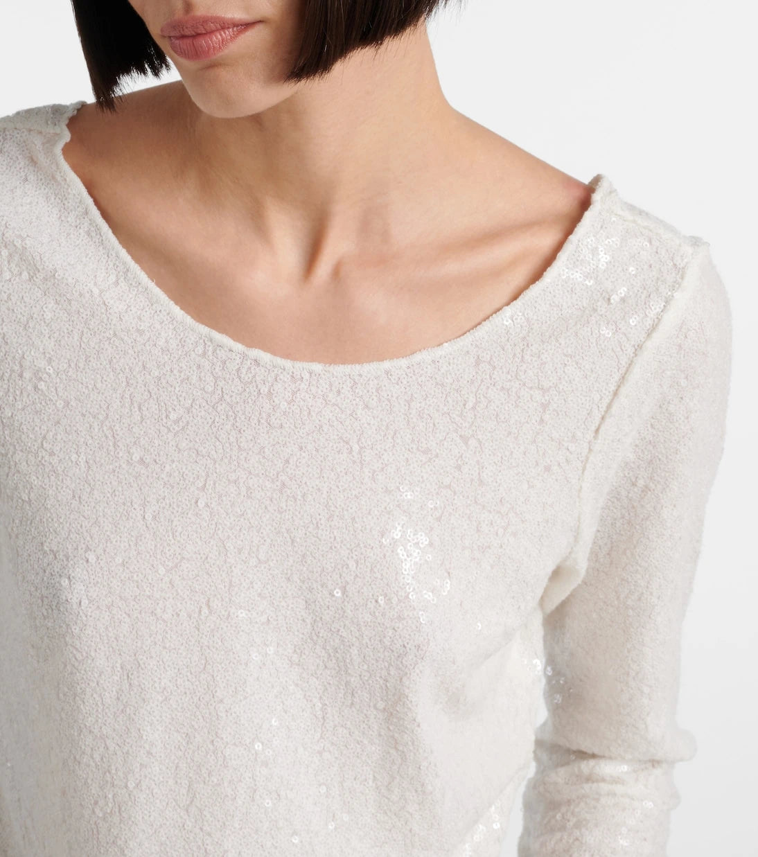 Polo Ralph Lauren - Sequined jersey T-shirt