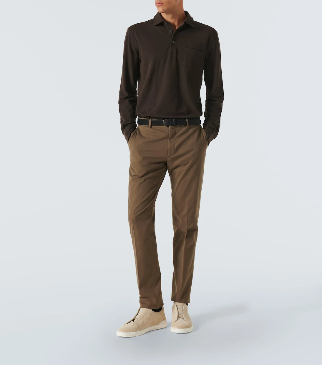 Zegna - Cotton-blend chinos