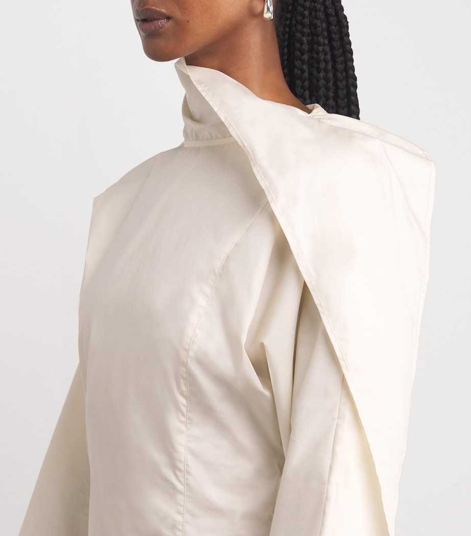 Cotton Sia Scarf Top CREMA