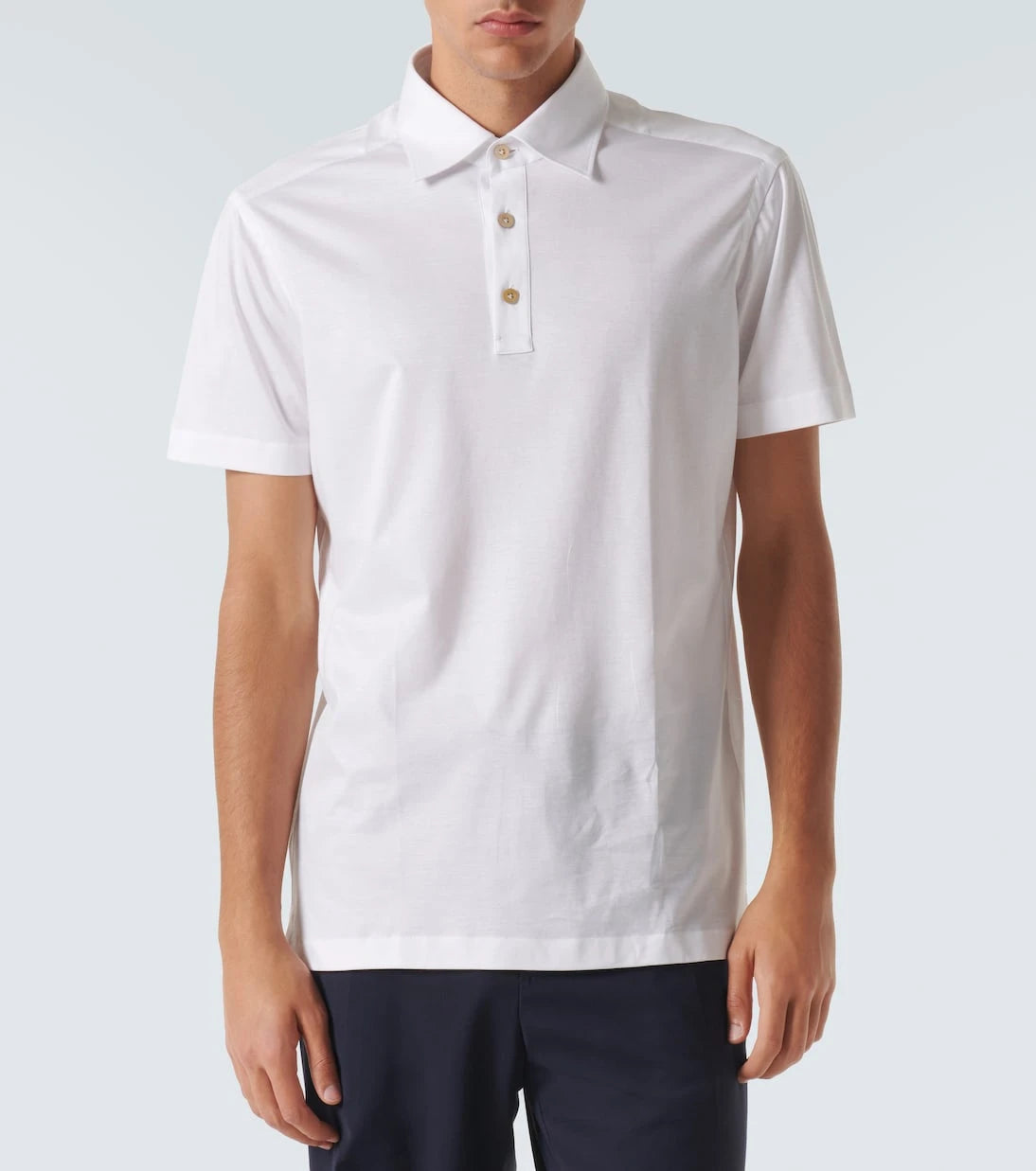 Kiton - قميص بولو من القطن