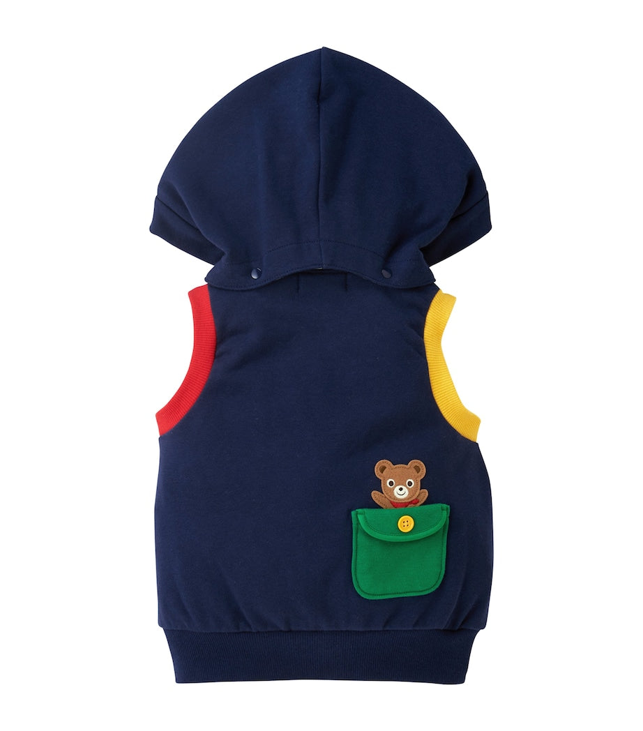 Cotton Hooded Bear Gillet (2-5 Years)