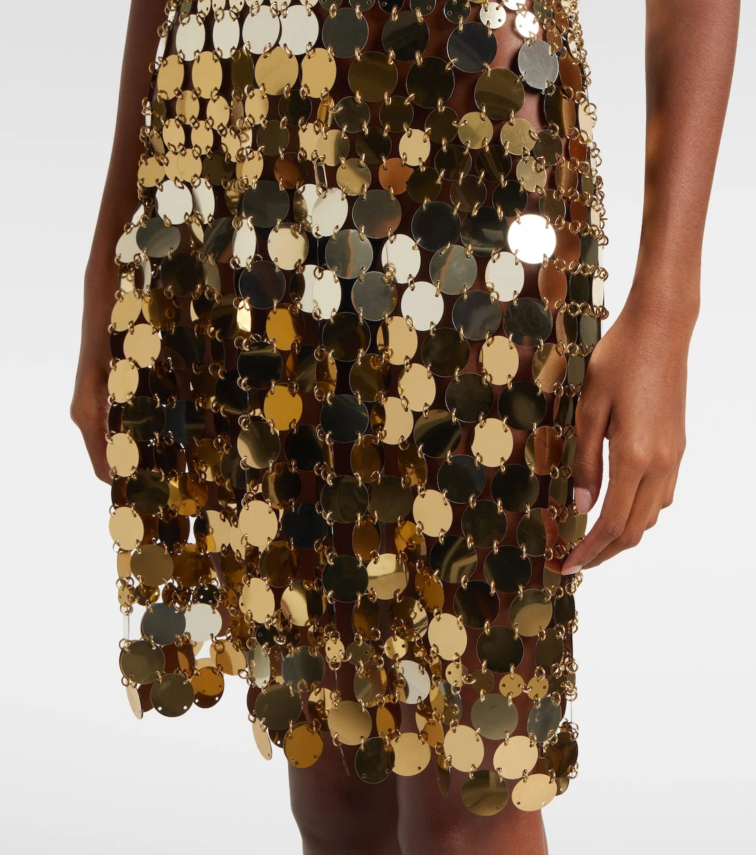 Rabanne - Sparkle Disc minidress
