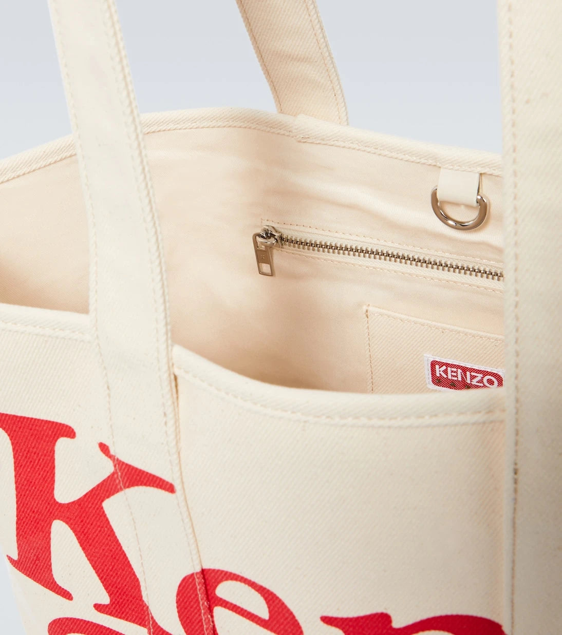 Kenzo - x Verdy Kenzo Utility Large canvas tote bag