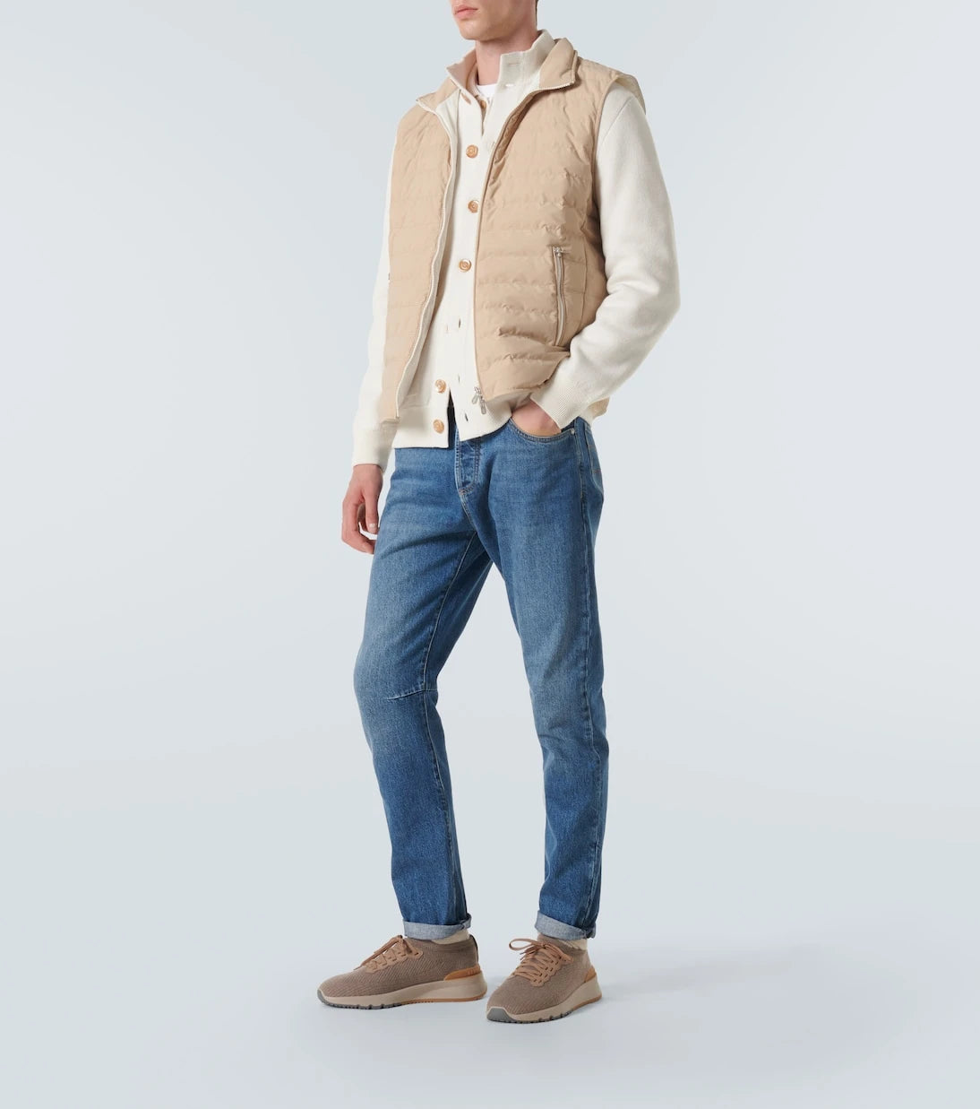 Brunello Cucinelli - Knit sneakers
