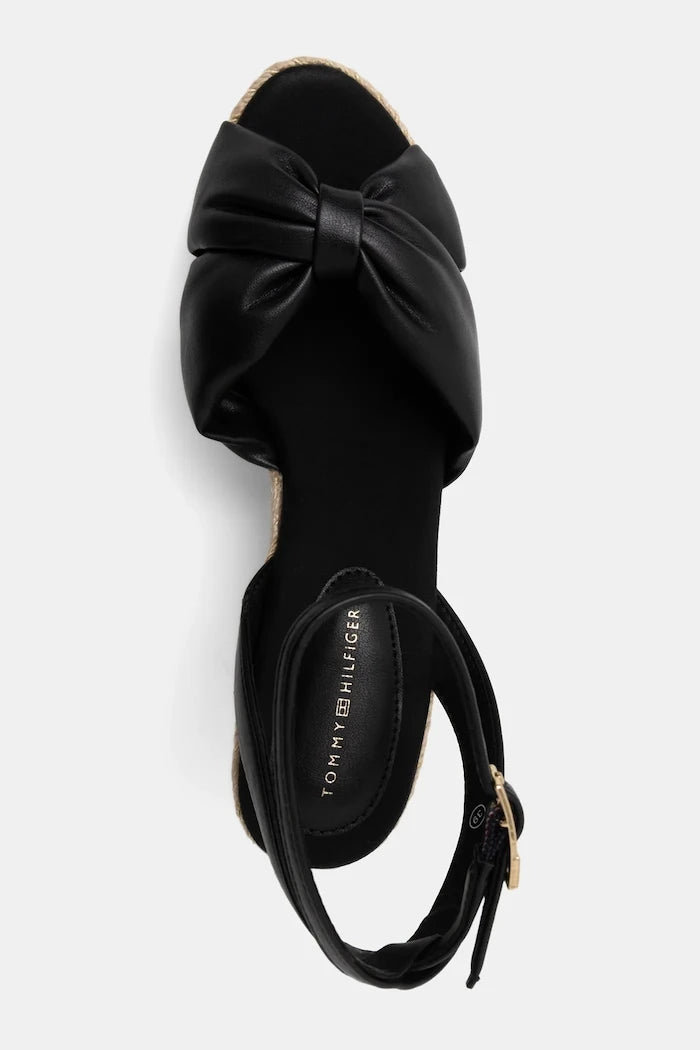 Сандали Tommy Hilfiger TH BOW HIGH CORK WEDG