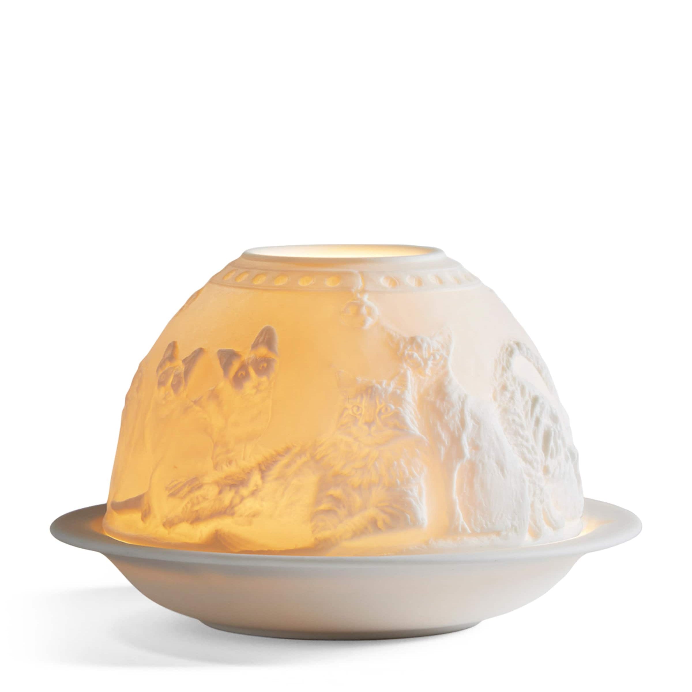 Bernardaud Cats LED Votivelight