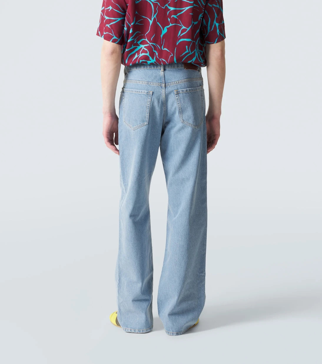 Dries Van Noten - Logo straight jeans