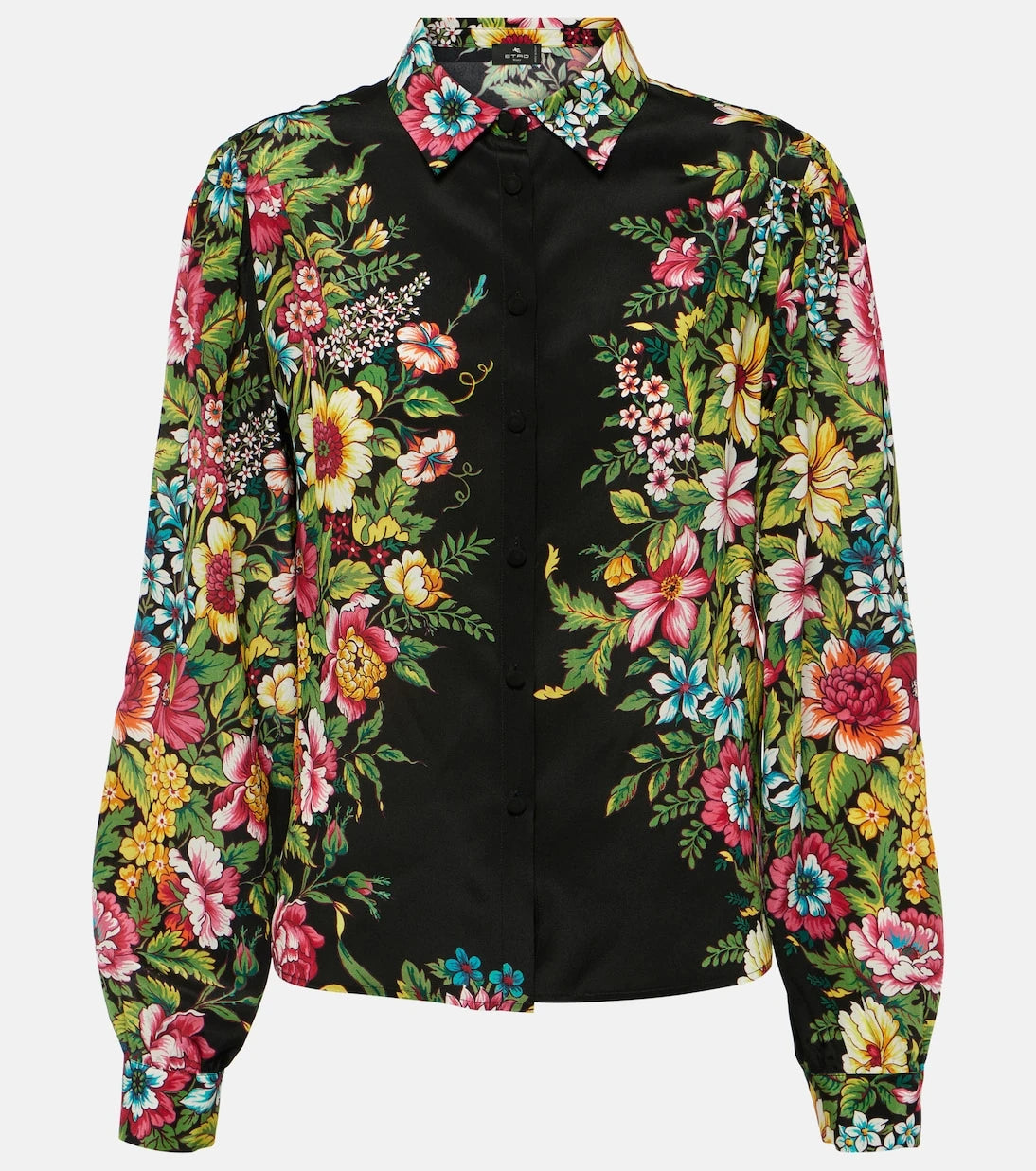 Etro - Printed silk shirt
