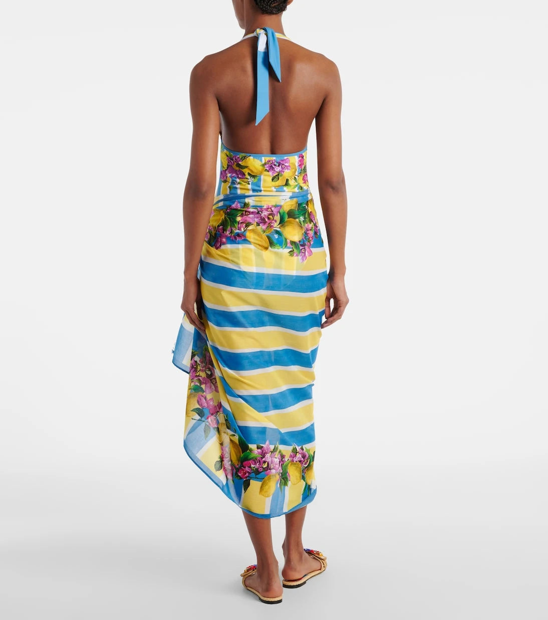 Dolce&Gabbana - Floral cotton cover-up