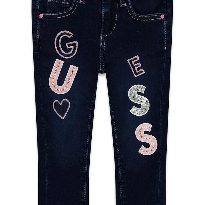 Guess дънки skinny за деца